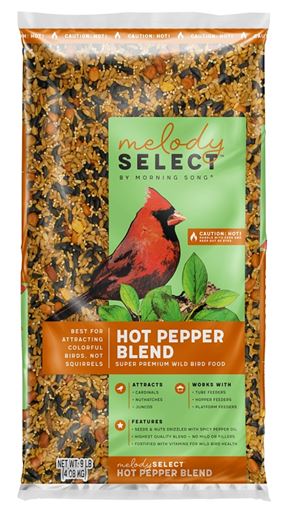 Morning Song Melody Select Series 14060 Hot Pepper Blend, Premium, 9 lb Bag