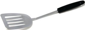 Chef Craft 12910 Pancake Turner, Stainless Steel Blade, Black