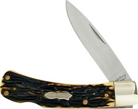 Uncle Henry 5UH Folding Pocket Knife, 2.8 in L Blade, 7Cr17 High Carbon Stainless Steel Blade, 1-Blade