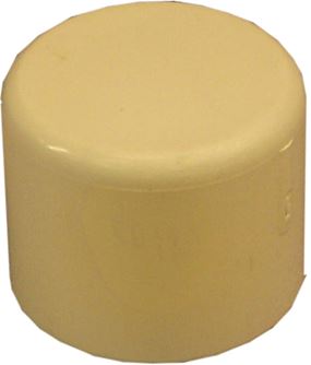 Nibco T00225C Pipe Cap, 1 in, CPVC, SCH 40 Schedule