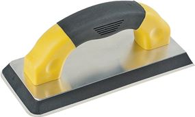 M-D 49827 Grout Float, 9 in L, 4 in W, Ergonomic Handle, Gum Rubber