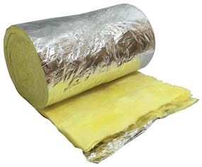 Frost King SP55/6 Duct Wrap, 15 ft L, 12 in W, Fiberglass, Silver