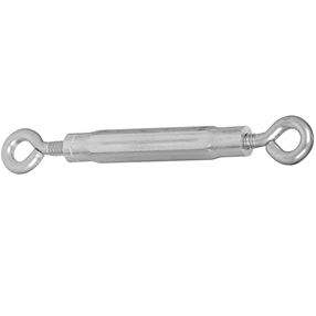 National Hardware 2170BC Series N221-721 Turnbuckle, 45 lb Working Load, #10-24 Thread, Eye, Eye, 5-1/2 in L Take-Up, Pack of 10