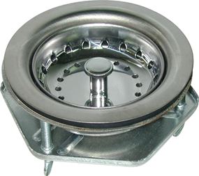 ProSource 122040-3L Basket Strainer Assembly, 4-1/2 in Dia, For: 3-1/2 to 4 in Dia Opening Sink