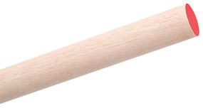 Waddell 6405UB Dowel Rod, 5/16 in Dia, 48 in L, Aspen Wood, Pack of 25