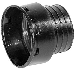 ADS 0462AA Heavy-Duty Pipe Adapter, 4 in, Snap, PVC