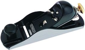 STANLEY 12-220 Adjustable Block Plane, 1-5/8 in W Blade, Iron Body, Gray