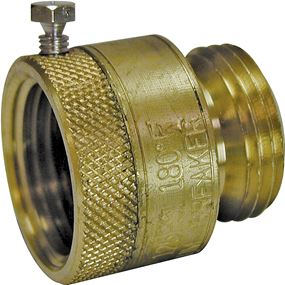 B & K ProLine Series 108-904 Back Flow Preventer Vacuum Breaker, 3/4 in Connection, Female x Male, Brass