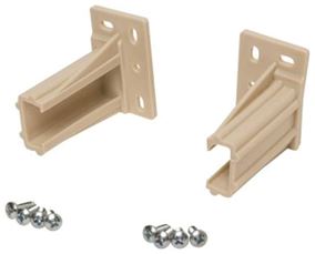 Knape & Vogt 1805-101P Drawer Bracket, Plastic, Epoxy-Coated