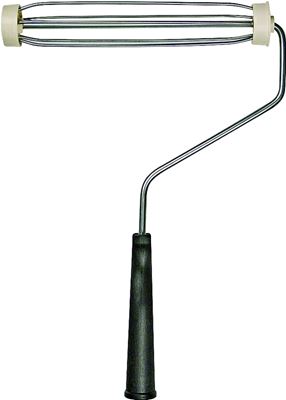 Wooster BR006-9 Roller Frame, 9 in L Roller, Polypropylene Handle, Threaded Handle