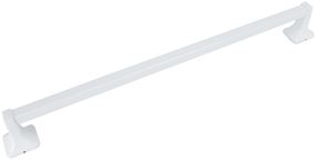 Boston Harbor L3624-51-073L Towel Bar, 24 in L Rod, White, Surface