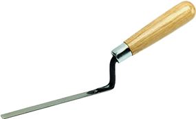 Marshalltown 98 Tuck Pointer, 3/8 in W, 6 in L, Steel, Hardwood Handle