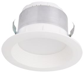 Boston Harbor DL4-095-3K Retrofit Trim, Recessed Lighting Kits, Plastic, Warm White, White, 1-Piece