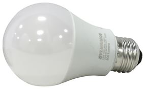 Sylvania 73888 LED Bulb, General Purpose, A19 Lamp, 60 W Equivalent, E26 Lamp Base, Frosted, Warm White Light