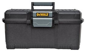 DEWALT DWST24082 One-Touch Tool Box, 55 lb, Resin, Black