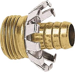 Gilmour 834004-1001 Hose Coupling, 3/4 in, Male, Brass
