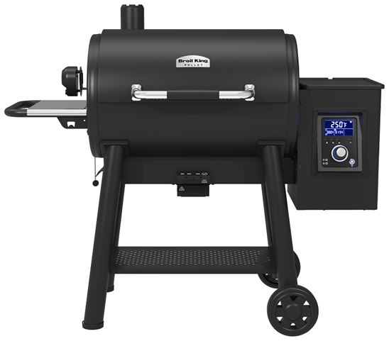 Broil King Regal Pellet 500 Series 496051 Pellet Grill, 625 sq-in Primary Cooking Surface, Smoker Included: Yes, Black