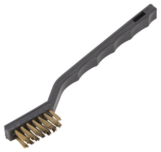 ProSource PB-57130-B3L Wire Brush, Brass Bristle, 1/2 in W Brush, 7 in OAL