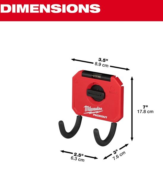 HOOK CURVED PACKOUT 3IN - VORG1390046