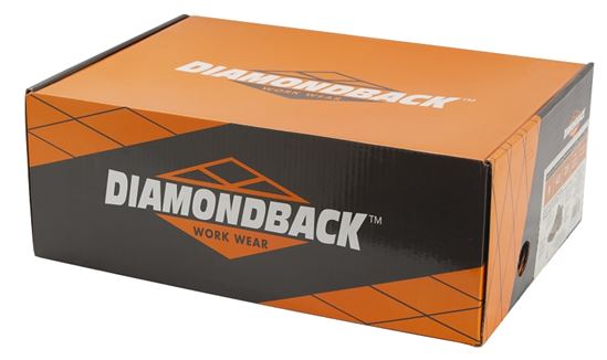 Diamondback HIKER-1-8 Soft-Sided Work Boots, 8, Tan, Leather Upper - VORG1253350