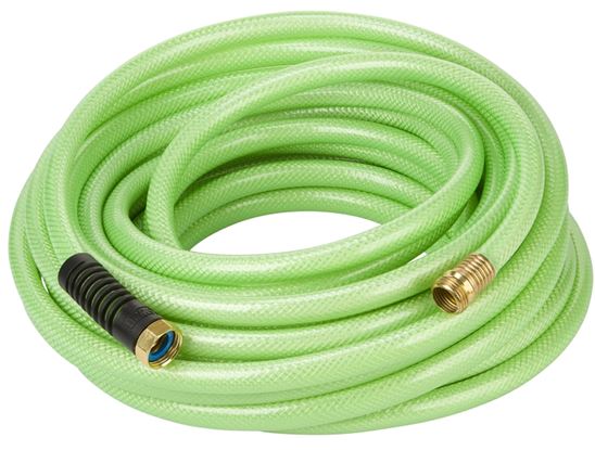 Swan ELGG58050 Garden Hose, 50 ft L, Vinyl, Bright Green - VORG6299804