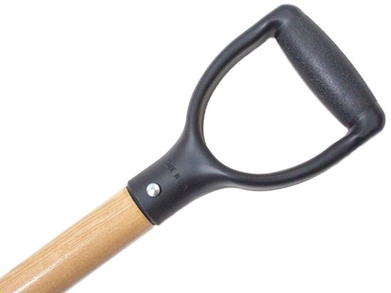 BULLY Tools 52510 Shovel, 14 ga Gauge, Steel Blade, Hardwood Handle, D-Grip Handle - VORG7775299