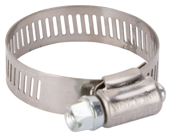 ProSource HCRAN20 Interlocked Hose Clamp, Stainless Steel, Stainless Steel, Pack of 10