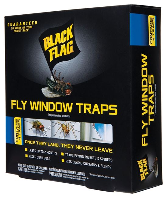 Black Flag HG-11017 Fly Window Trap, Solid, 1 Pack - VORG7067960