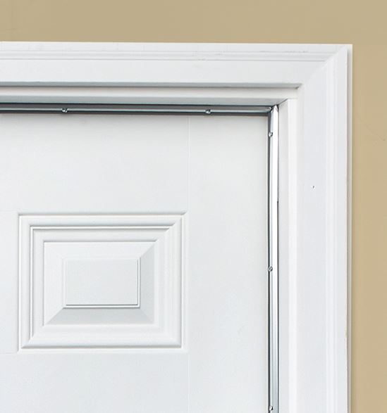 Frost King VA17H Door Set, 3/4 in W, 17 ft L, Aluminum/Vinyl, Silver, Screw Mounting - VORG7771330