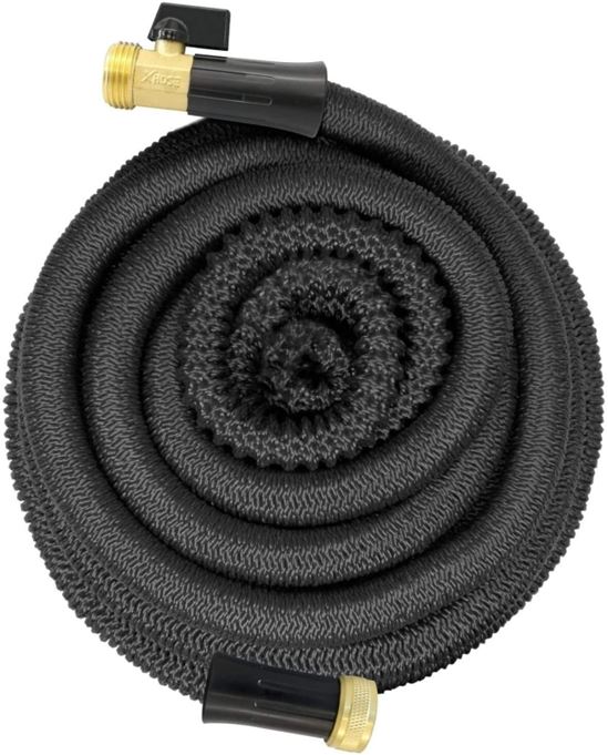 E.Mishan & Sons 1257 Expandable Hose, 75 ft L, Nylon, Black - VORG4546545