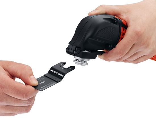 Black+Decker BD200MTB Oscillating Multi-Tool, 2 A, 10,000 to 20,000 rpm Speed - VORG8771073