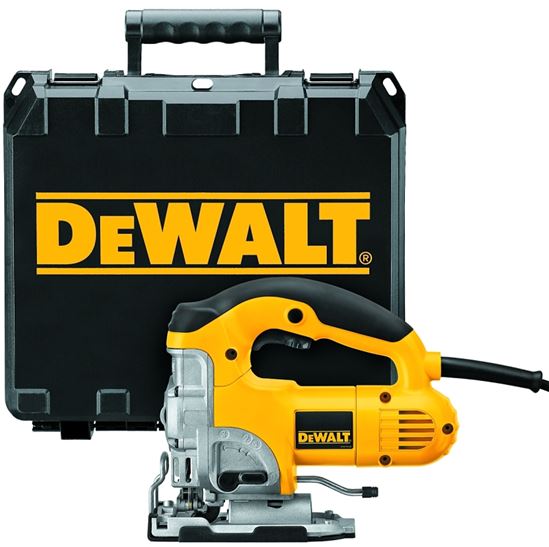 DEWALT DW331K Jig Saw Kit, 6.5 A, 1 in L Stroke, 500 to 3000 spm, Includes: DW331 Jig Saw, Kit Box - VORG6719496