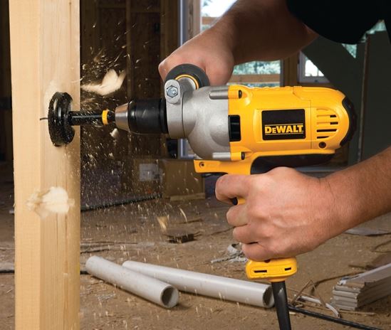 DEWALT DWD215G Electric Drill, 10 A, 1/2 in Chuck, Keyless Chuck - VORG4216628