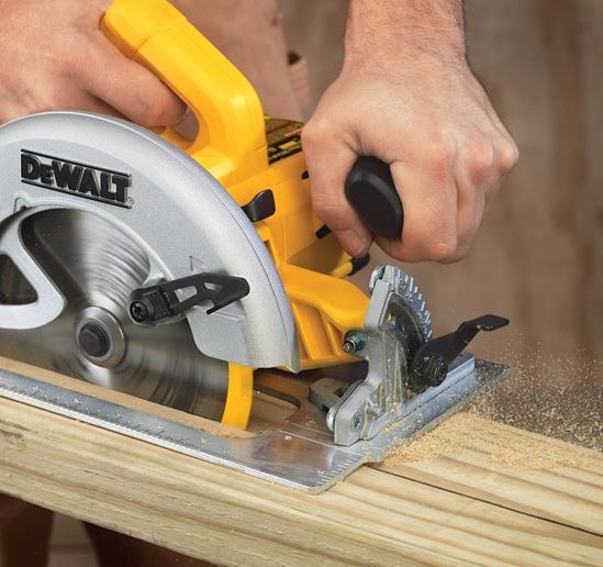 DeWALT DWE575 Circular Saw, 15 A, 7-1/4 in Dia Blade, 5/8 in Arbor, 2 in at 45 deg, 2.55 in at 90 deg D Cutting - VORG2341055