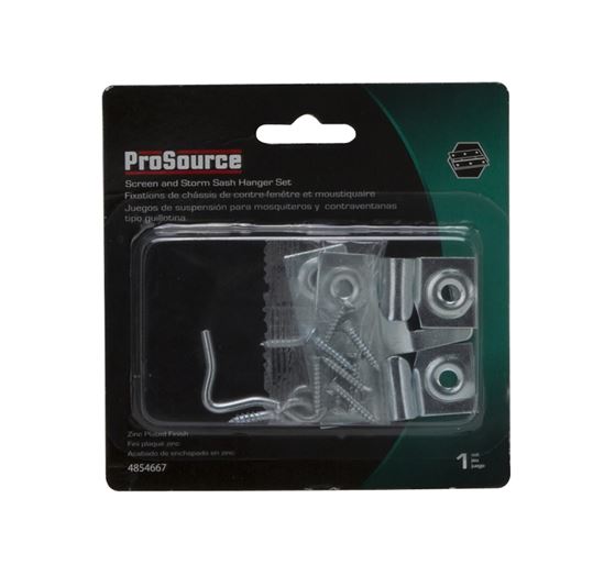 ProSource CL-498-PS Sash Hanger Set, Zinc - VORG4854667