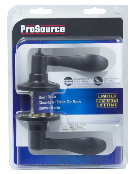 ProSource LYEX01V-PS Privacy Lever, Zinc, Reversible Hand, 3 Grade - VORG0994749