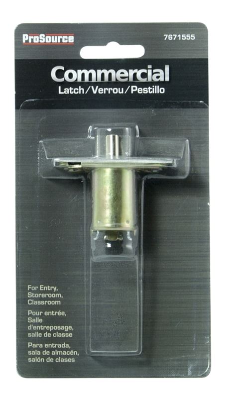 ProSource KC60B-L62V24-PS Mortise-In Door Latch, 12.7 in L, Metal/Stainless Steel - VORG7671555