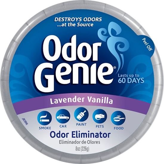 Odor Genie FG69LV Odor Eliminator, 8 oz, Solid, Lavender Vanilla