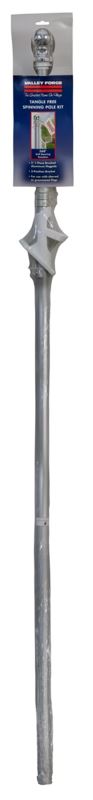 Valley Forge 29407-TANGLE Flag Pole, 1 in Dia, Aluminum - VORG1842152