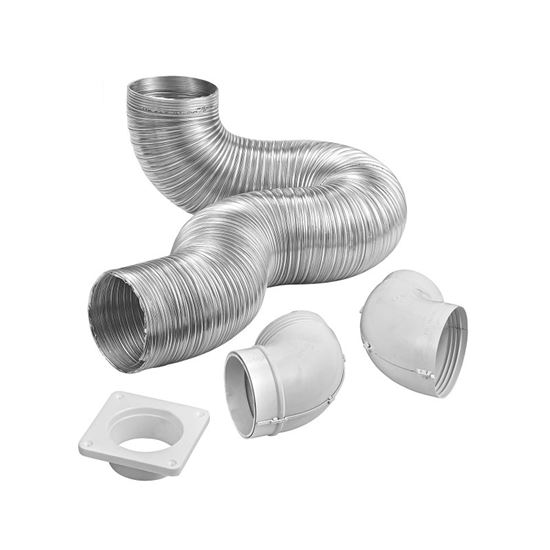 Lambro 4004 Duct Kit, Flexible, 4-Piece - VORG0248559