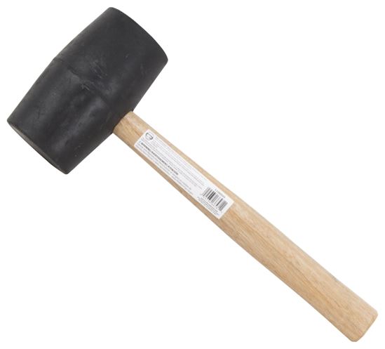 Vulcan JLO-034 Mallet, 32 oz Head, Double-Faced Head, Rubber Head, 13-1/4 in OAL - VORG1108505