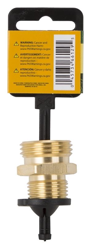 Landscapers Select GHADTRS-2 Hose Connector, 1/2 x 3/4 in, MNPT x MNH, Brass, Brass - VORG7229537