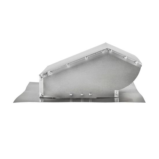 Lambro 107 Roof Cap, Aluminum, For: Up to 10 in Round Ducts - VORG6753479