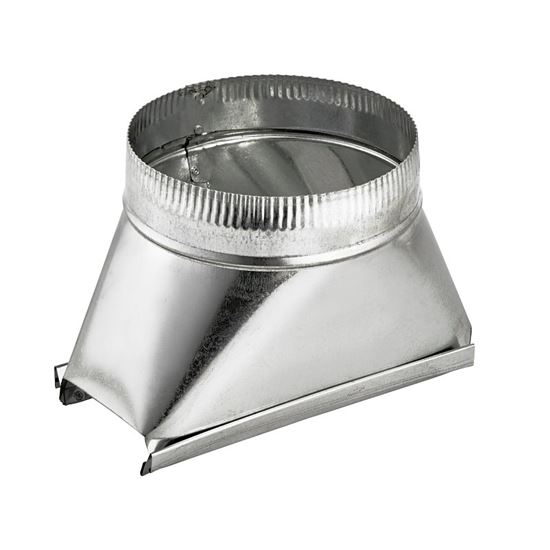 Lambro 138 Range Hood Transition, Round, Aluminum - VORG6753404