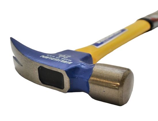 Vaughan FS999L Hammer, 20 oz Head, Straight Claw, Smooth Head, HCS Head, 16 in OAL - VORG6427165