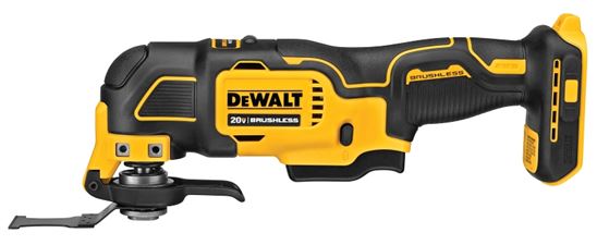 DeWALT DCS354B Oscillating Tool, Tool Only, 20 V, 0 to 18,000 opm, 1.6 deg Oscillating, Variable Speed Control