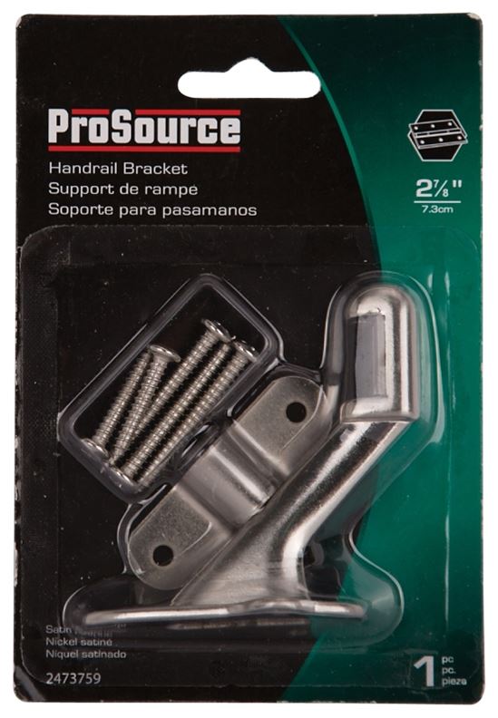 ProSource CL-623C-SN-PS Heavy-Duty Handrail Bracket - VORG2473759