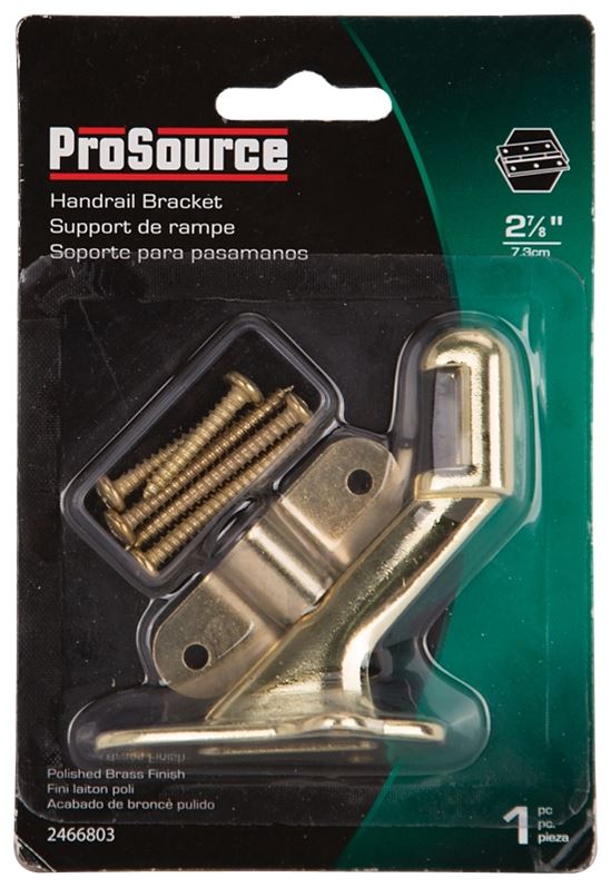 ProSource CL-623C-PB-PS Heavy-Duty Handrail Bracket - VORG2466803