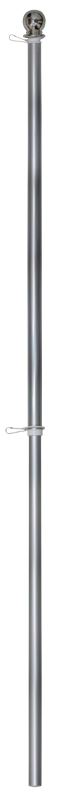 Valley Forge 29407-TANGLE Flag Pole, 1 in Dia, Aluminum