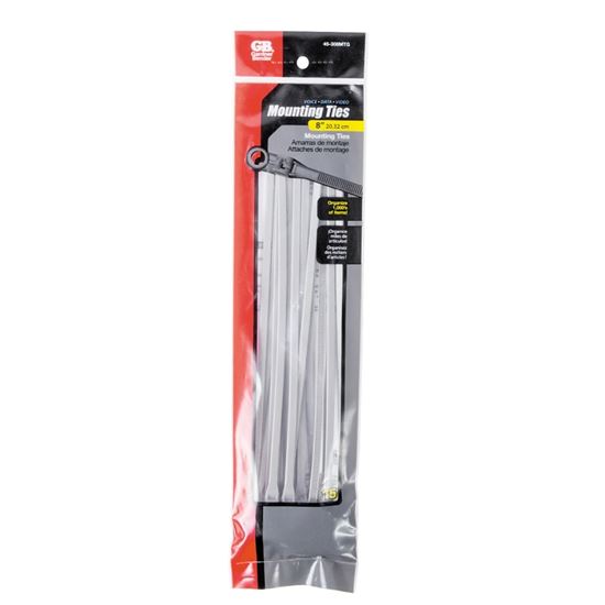 Gardner Bender 45-308MTG Cable Tie, 6/6 Nylon, Gray - VORG1136779